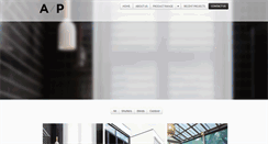 Desktop Screenshot of ap-shutters.com